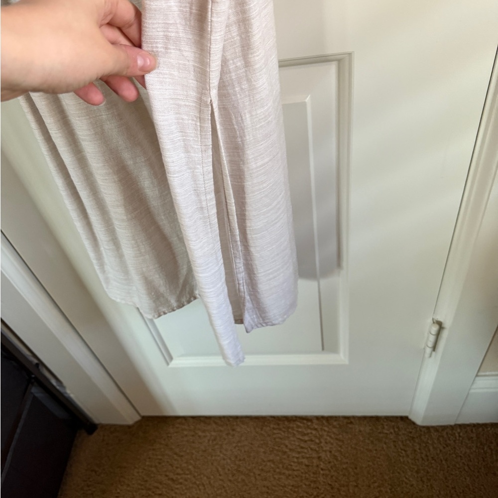 Zara Linen Blend Midi Dress - Picture 2 of 4